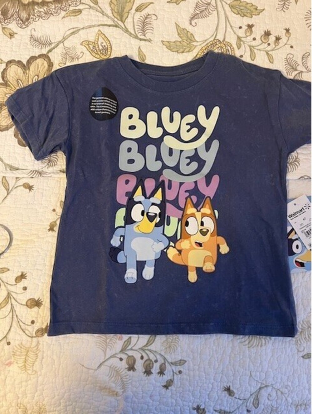 NEW Bluey & Bingo Graphic Toddler T-Shirt Short Sleeve - Size 4T